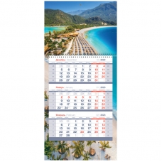 Календарь квартальный 1 бл. на 1 гр. OfficeSpace Mini premium 