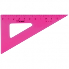 Треугольник 30°, 10см Стамм Neon, 4цв.