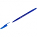 Ручка шариковая Стамм Тонкая линия письма синяя, 0,7мм РК20 131761w