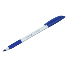 Ручка шариковая Berlingo Triangle Snow Pro синяя, 0,7мм, трехгран., грип