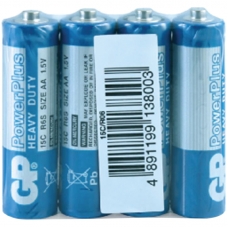 Батарейка GP PowerPlus AA R06 15G солевая, OS4