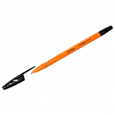 Ручка шариковая Berlingo Tribase Orange, черная, 0,7мм