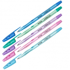 Ручка шариковая Berlingo Tribase Pastel, синяя, 0,7мм