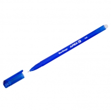 Ручка гелевая стираемая Berlingo Apex E, синяя, 0, 5мм, трехгранная