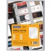 Набор листов на 20 визиток OfficeSpace, А4, с перфорацией, плотный ПВХ, 10шт. 266918 266918w