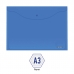 Папка-конверт на кнопке Berlingo, А3, 180мкм, синяя AKk_03402 265170w