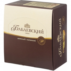 Шоколад Бабаевский с помадно-сливочной начинкой, 20шт х 50г