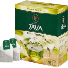 Чай Принцесса Ява зеленый 100 пак/уп 0880-18
