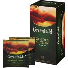 Чай Greenfield Golden Ceylon черный фольгир.25пак/уп 0352-10