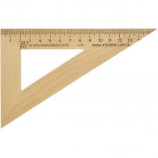Треугольник деревянный 16см , угол 30 град усов, Можга С-139