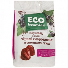 Мармелад Рот Фронт Eco-botanica, с черной смородиной и семенами Чиа, 200г