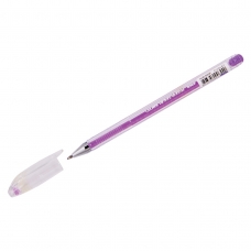 Ручка гелевая Crown Hi-Jell Pastel фиолетовая пастель, 0, 8мм