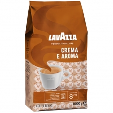 Кофе в зернах Lavazza Crema e Aroma, вакуумный пакет, 1кг