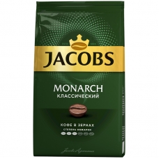 Кофе в зернах Jacobs Monarch, вакуумный пакет, 800г
