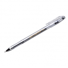 Ручка гелевая Crown Hi-Jell черная, 0, 5мм, штрих-код
