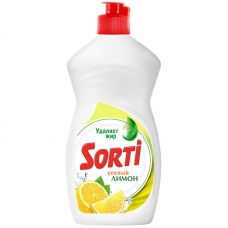 Средство для мытья посуды Sorti Gel Active. Лимон, 450мл