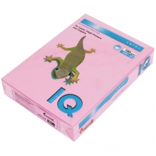 Бумага IQ Color pale А4, 160г/м2, 250л. (розовый)