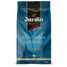 Кофе в зернах JARDIN Colombia Supremo Колумбия Супремо, 1000 г, вакуумная упаковка, 0605-8