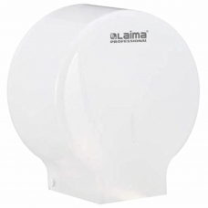 Диспенсер для туалетной бумаги LAIMA PROFESSIONAL ORIGINAL Система T2, малый, белый, ABS-пластик, 605766