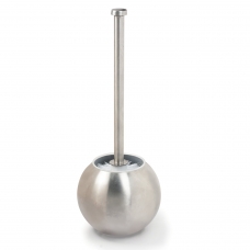 Ерш для унитаза ЛАЙМА, с подставкой в форме шара, нержавеющая сталь, матовый, 601617