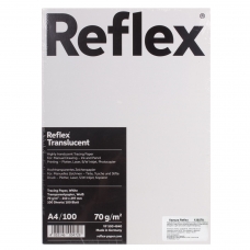 Калька REFLEX А4, 70 г/м, 100 листов, белая, R17118