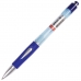 Ручка шариковая автоматическая с грипом BRAUBERG Neo, СИНЯЯ, корпус синий, узел 0,7 мм, линия письма 0,35 мм, 141074 купите по выгодной цене