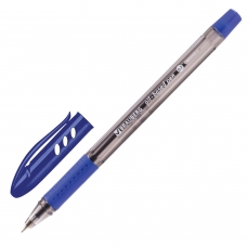 Ручка шариковая масляная BRAUBERG Black Tone, СИНЯЯ, корпус тонированный, узел 0,7 мм, линия письма 0,35 мм, OBP223