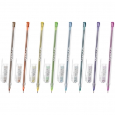 Ручка шариковая масляная PENSAN My-Tech Colored, палитра ярких цветов АССОРТИ, 0,7 мм, дисплей, 2240/S60R-8
