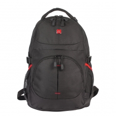 Рюкзак B-PACK S-06 БИ-ПАК универсальный, уплотненная спинка, облегченный, черный, 46х32х15 см, 226953