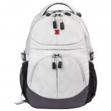 Рюкзак B-PACK S-07 БИ-ПАК универсальный, уплотненная спинка, облегчённый, белый, 46х32х15 см, 226954
