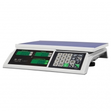 Весы торговые MERCURY M-ER 326AC-32.5 LCD 0,1-32 кг, дискретность 10 г, платформа 325x230 мм, без стойки