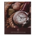 Фотоальбом BRAUBERG на 200 фотографий 10х15 см, твердая обложка, Часы, коричневый, 390667 купите по выгодной цене