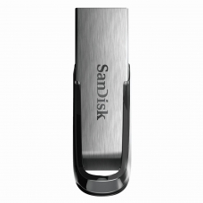 Флэш-диск 32 GB, SANDISK Ultra Flair, USB 3.0, металлический корпус, серебристый/черный, SDCZ73-032G-G46