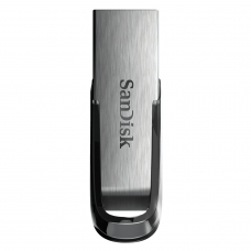 Флэш-диск 16 GB, SANDISK Ultra Flair, USB 3.0, металлический корпус, серебристый, SDCZ73-016G-G46