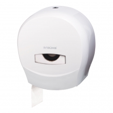 Диспенсер для туалетной бумаги ЛАЙМА PROFESSIONAL Система T2, малый, белый, ABS-пластик, 601427