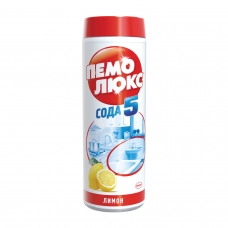Чистящее средство 480 г, ПЕМОЛЮКС Сода-5, Лимон, порошок