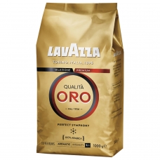 Кофе в зернах LAVAZZA Лавацца Qualita Oro, натуральный, 1000 г, вакуумная упаковка, 2056