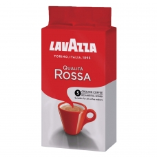 Кофе молотый LAVAZZA Лавацца Qualita Rossa, натуральный, 250 г, вакуумная упаковка, 3580