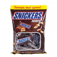 Шоколадные батончики SNICKERS Minis, 180 г, 2264