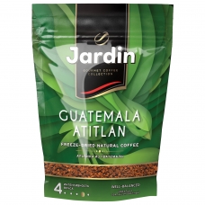 Кофе растворимый JARDIN Guatemala Atitlan Гватемала Атитлан, сублимированный, 150 г, мягкая упаковка, 1016-14