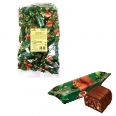 Конфеты шоколадные БАБАЕВСКИЙ Белочка, 1000 г, пакет, ББ11385