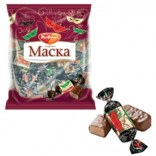 Конфеты шоколадные РОТ ФРОНТ Маска, 250 г, пакет, РФ04867