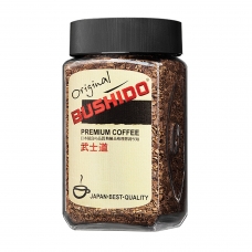Кофе растворимый BUSHIDO Original, сублимированный, 100 г, 100% арабика, стеклянная банка, 1004