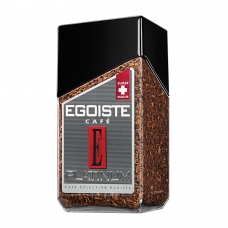 Кофе растворимый EGOISTE Platinum, сублимированный, 100 г, 100% арабика, стеклянная банка, 8467