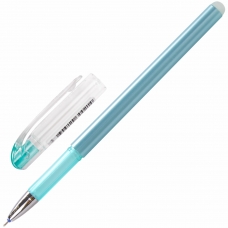 Ручка стираемая гелевая STAFF College, СИНЯЯ, игольчатый узел 0,5 мм, линия письма 0,38 мм, 143664