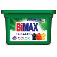 Средство для стирки в капсулах 12 шт. BIMAX Color