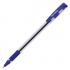 Ручка шариковая с грипом PAPER MATE Brite, СИНЯЯ, игольчатый узел 1 мм, линия письма 0,7 мм, 2084374