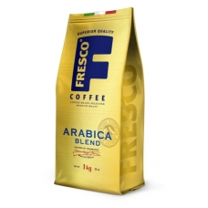 Кофе в зернах FRESCO Arabica Blend, 1000 г, зерно, вакуумная упаковка