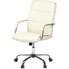 Кресло BN_SH_EChair-509 TPU к/з бежевый хром