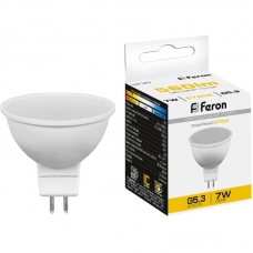 Лампа светодиодная Feron LB-26 MR16 G5.3 7W 175-265V 2700K (25235) Лампа светодиодная Feron LB-26 MR16 G5.3 7W 175-265V 2700K (25235)